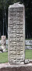 Back of Stela A, Copan